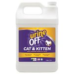 Urine Off Odor and Stain Remover for Cats, 1 Gallon