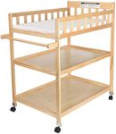 LIVINGbasics Wooden Changing Table,