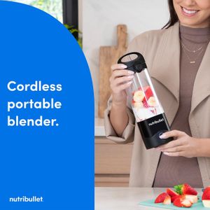 nutribullet Portable Blender – Black, Compact Personal Smoothie Maker