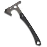 Spyderco Warrior Hawk Utility Tomahawk with Tough D2 Steel Head and 13.68" G-10 Scaled Handle - Includes Custom-Molded Boltaron Sheath and Padded Zipper Pouch - H03