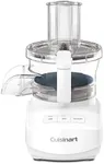 Cuisinart 9-Cup Continuous Feed Food Processor with Fine and Medium Reversible Shredding and Slicing Disc, Universal Blade, Continuous-Feed Attachment, and In-Bowl Storage (White)