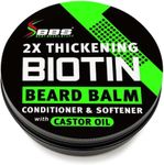 2X Thickening Biotin Beard Balm & M