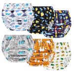 Plastic Diaper Covers Toddler Rubber Training Pants for Toddlers Plastic Underwear Covers for Potty Training Plastic Training Pants Rubber Pants for Toddler Plastic Underwear for Toddlers 1t