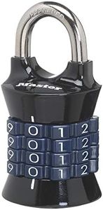 Master Lock 1535D Locker Lock Set Your Own Combination Padlock, 1 Pack, Colors May Vary