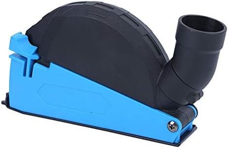 Caperuza de Aspiración 0~30mm Ajustable Cubierta de Molienda Plástico Ingeniería Polvo Amoladora Superficie Universal para Amoladora Angular 11.5 X 19.5cm/4.53 X 7.68in