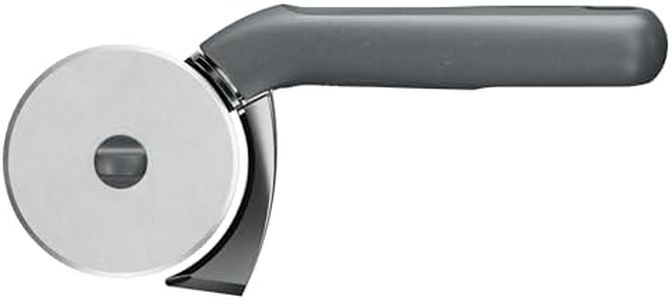 Zyliss Pizza Cutter with Removable Wheel - Stainless Steel Blade - Kitchen Tool and Gadget for Right- and Left-Handed Use - Dishwasher Safe - New Sharp Edge Pizza Cutter
