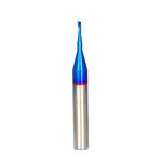 O-Flute Upcut Solid Carbide CNC End Mill，Single Flute Spiral Router Bit for Aluminum Acrylic Wood PVC Cutte 1/16 x 1/4 x 1/4 x 2" , Shank: 1/4" Ruhi UO105