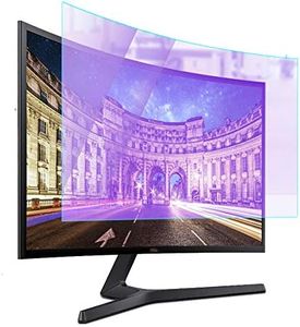 ALXDR Anti Blue Light Screen Protector Anti Glare Filter for 34 Inch Gaming Monitor Curved Ultrawide 21: 9, Reduces Eye Strain with Blue Light Detection Lamp