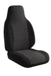 Fia OE39-33 Charc Custom Fit Front Seat Cover Bucket Seats - Tweed, (Charcoal)