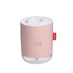 Imikoko 500ml Portable Cool Mist Humidifiers,Waterless Auto-Off Quiet Air Humidifier with Night Light,Ultrasonic Mini Humidifiers with 10~16 Working Hours for Plants Bedroom Home Office Baby Bedroom