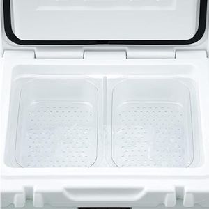 Grippi 2-Pack Yeti Compatible Dry Goods Trays for Roadie 24 Cooler - Includes Divider, Basket, and Tray Inserts for Ultimate Cooler Organization