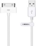 Aibocn MFi Certified 30 Pin Sync and Charge Dock Cable for iPhone 4 4S / iPad 1 2 3 / iPod Nano/iPod Touch - White