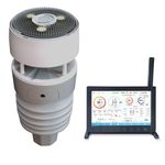 ECOWITT Wittboy Weather Station HP2564, 7 in 1 Wireless Weather Stations with Outdoor Sensors, 7-inch TFT Color Touch Screen Indoor Console Receive Weather Forecast for Home Garden Farm, 868 Mhz