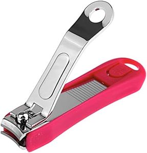 Green Bell Nail Clipper with File & Catcher for Men Women Seniors Kids Stainless Steel Fingernail Toenail Thick Nails Made in Japan (PSG-032 Small)