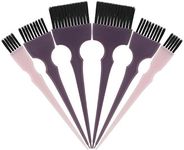 Hair Dye Brush, 6pcs Tint Brush Set Hair Coloring Brushes, Professional Hairdressing Tinting Brush Color Applicator Brush, Hair Bleach Styling Brush for Hair Dyeing Balayage