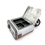 New Type Dental Lab Equipment Analog Wax Heater Pot 3 Compartments JT-15B Metal Soften wax Fast Heating Analog Dipping Pot