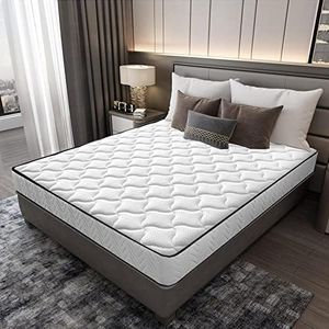 IZTOSS Matelas 140x200 - Épaisseur 16cm - Luxe Matelas de Lit d'Adulte et d'enfant - Mousse à Mémoire - 7 Zones de Confort Mousse Mémoire Adaptative
