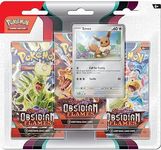 Pokemon TCG - Scarlet & Violet Obsidian Flames - 3 Pack Boosters