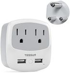 TESSAN South Africa Power Adapter, 