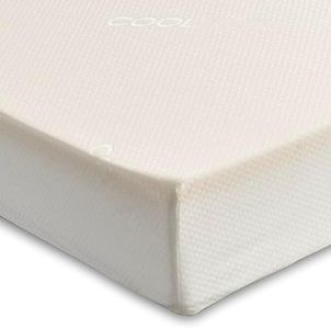eXtreme comfort ltd The European Small Single, 80cm by 200cm by 15cm (6") Deep White All Foam Memory Foam Mattress With Removable Zip Cover. Medium Feel