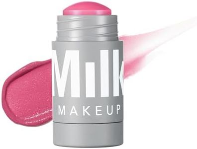Milk Makeup Lip + Cheek, Rally (Mauve Pink Shimmer) - 0.21 fl oz - Cream Blush & Lip Color - Buildable & Blendable - 1,000+ Swipes Per Stick - Non-Comedogenic - Vegan, Cruelty Free