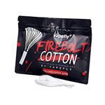 2 Packs Original Vapefly Firebolt Cotton Super Absorbent Japan Organic Cotton for Coil Building DIY RTA/RDA/RDTA Atomizer Coil Wick (20pcs/Pack)