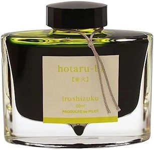 Pilot Iroshizuku Bottled Fountain Pen Ink, Firefly Glow (Hotaru-bi) 50ml Bottle