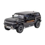 Mr. Variya 1:24 Scale Die-Cast H.u.m.m.e.r EV with 6 Openable Doors,Lights,Music & Pull Back Action (1:24 Die-Cast H.u.m.m.e.r EV Sapphire Black