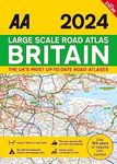 2024 Large Scale Road Atlas Britain (AA Publishing) 3 miles to 1 inch scale (A3 size)