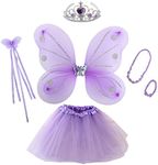 kilofly Princess Party Favor Jewelry Fairy Costume Dress Up Role Play Value Pack