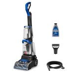 BISSELL PowerWash Compact Pet, Carpet Washer, Compact Upright Carpet and Upholstery Cleaner, Removable Hose and Tools for Upholstery Cleaning, Corded, For carpet and area rugs, 4058E