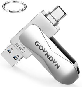 GOVNDVN Photo-Stick-for-iPhone-15, 128GB iPhone-Photo-Stick for iPad Android Phone MacBook PC with USB C and USB 3.0, iPhone Photostick Photo-Storage-Stick iPhone-Backup Flash Drive