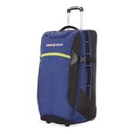 SwissGear Extra Large Lightweight Rolling Duffel, Blue/Green