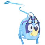 Bluey Backpack with Reins Toddler Backpack with Reins and Harness 1-4 Years (Blue)