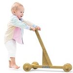 Wooden Baby Walker: Toddler Push To