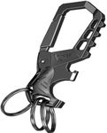 Kivssi Heavy duty metal keychains, 