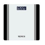 Venus (India) Electronic Digital Personal Bathroom Weight Machine for Body Weight upto 180 kg Weighing Scale with 24 Months Warranty