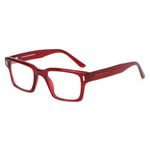 Peter Jones Acetate Unisex Large Broad Style Premium Spectacle Frame with Spring Hinges (U001RD)