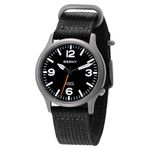 BERNY Titanium Watch for Men Japanese Sweep Second Quartz Movement VH31 5ATM Waterproof Analog Quartz Watch Super Luminous Sapphire Glass