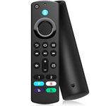 Replacement Voice Remote 3rd GEN Pro Compatible with Fire AMZ Smart TVs Stick/Cube,Fit for Toshiba/Insignia/AMZ Smart TVs