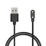 kwmobile USB Cable Charger Compatible with Willful Fitnesstracker/Smartwatch Cable - Charging Cord for Smart Watch - Black