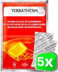 TerraTherm Hand Warmers, Pocket Hand Warmer for 12 hours of warm hands, Hand Heat Pads activated by air, 100% natural warmth, Pocket Heater, 5 Pairs