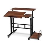 Artiss Laptop Table, Adjustable Sta