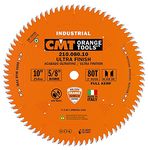 CMT 210.080.10 10-Inch by 80 Tooth 5/8-Inch Bore Industrial Fine Cut Off Saw Blades for Two-Sided Melamine