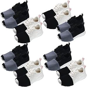 Haysandy 8 Pairs Dance Shoe Covers over Shoes Dance Shoe Covers for Dancer Women Dance Shoe Covers