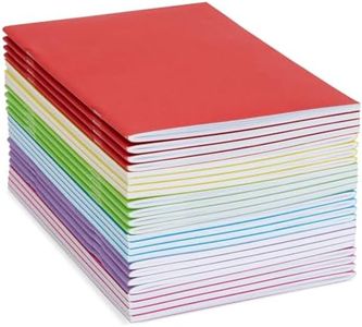 Paper Junkie 24 Pack Unlined Notebooks for Students, Blank Books for Kids to Write Stories and Draw, A5 Sketchbooks (5.5 x 8.5 In)