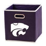 Franklin Sports Unisex Franklin Sports NCAA Kansas State Wildcats Storage Bin, Team Specific, One Size US