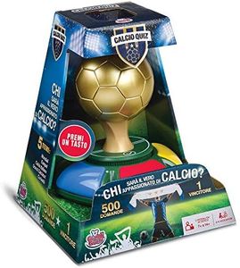 Grandi Giochi- GG01319, Calcio Quiz, Multicolore, Bambini 7+