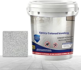 Garage Floor Paint,Quick Drying High-Gloss Self-Leveling Coating | Self Leveling Epoxy Floor Paint | for Indoor Outdoor Garage Concrete Building House Home Dorm Apartment
