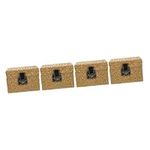 Cabilock 4pcs Box Storage Box Bead 